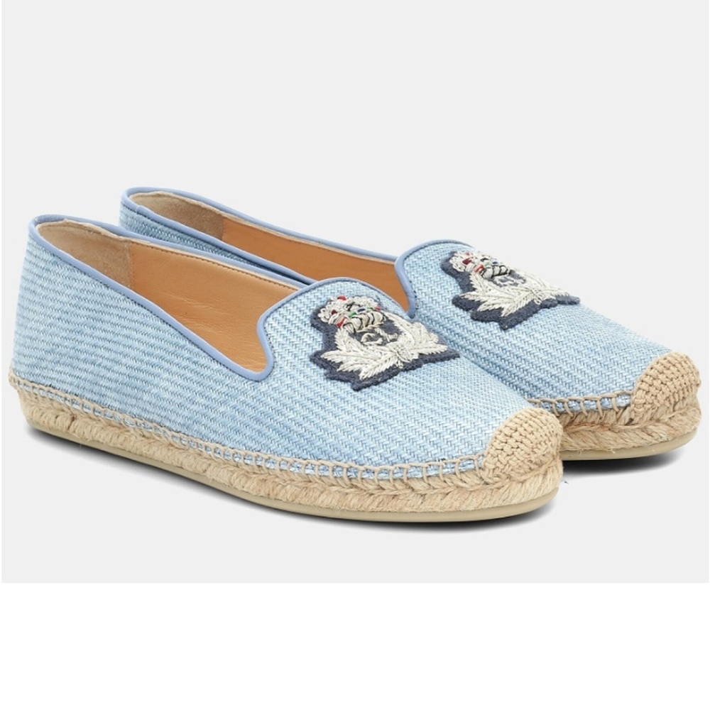 Women’s Christian Louboutin Nano Orlato Donna Pallie Jean Flats Size 40